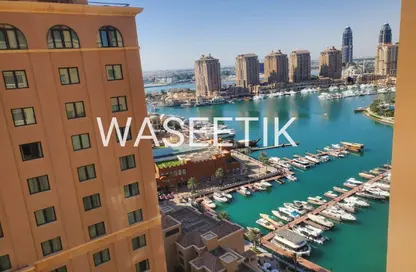 Apartment - 1 Bedroom - 2 Bathrooms for rent in Porto Arabia - The Pearl Island - Doha