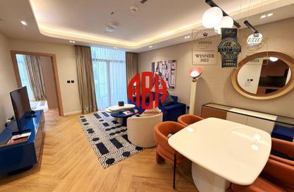 Apartment - 1 Bedroom - 1 Bathroom for rent in Lusail Marina Heights - Marina District - Lusail
