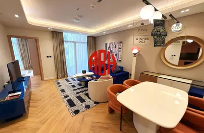 شقة - غرفة نوم - 1 حمام للايجار في مرتفعات مارينا لوسيل - منطقة المارينا - الوسيل