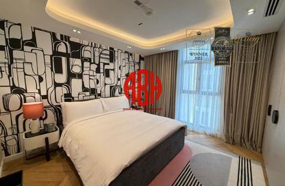 Apartment - 1 Bedroom - 1 Bathroom for rent in Lusail Marina Heights - Marina District - Lusail