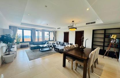 Apartment - 3 Bedrooms - 5 Bathrooms for rent in East Porto Drive - Porto Arabia - The Pearl Island - Doha