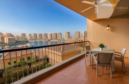 Apartment - 2 Bedrooms - 3 Bathrooms for rent in East Porto Drive - Porto Arabia - The Pearl Island - Doha