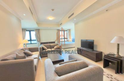 Apartment - Studio - 1 Bathroom for rent in West Porto Drive - Porto Arabia - The Pearl Island - Doha