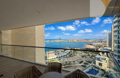 Apartment - 2 Bedrooms - 3 Bathrooms for rent in JMJ Waterfront Residences - Waterfront Residential - The Waterfront - Lusail