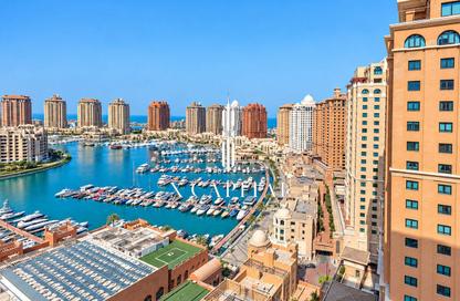 Apartment - 1 - 2 for rent in West Porto Drive - Porto Arabia - The Pearl Island - Doha