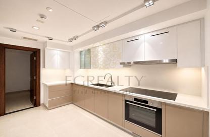 Apartment - 1 Bedroom - 2 Bathrooms for rent in Crystal Residence - Gewan Island - The Pearl Island - Doha