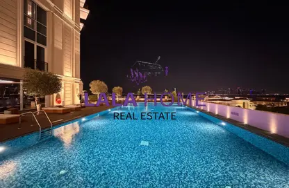 شقة - 2 غرف نوم - 4 حمامات للايجار في حدائق فلورستا - حدائق فلورستا - جزيرة اللؤلؤة - الدوحة