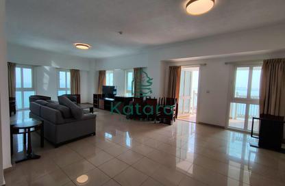 Apartment - 2 Bedrooms - 2 Bathrooms for rent in Lusail Residence - Marina District - Lusail