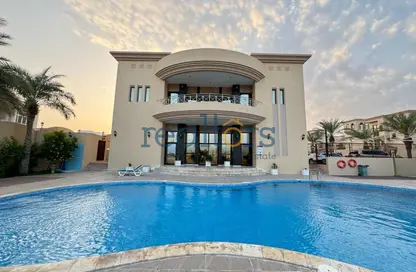 فيلا - 6 غرف نوم - 7 حمامات للايجار في شارع الوعب - الوعب - الدوحة