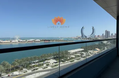 شقة - 2 غرف نوم - 4 حمامات للايجار في لوسيل ريسيدينس - منطقة المارينا - الوسيل