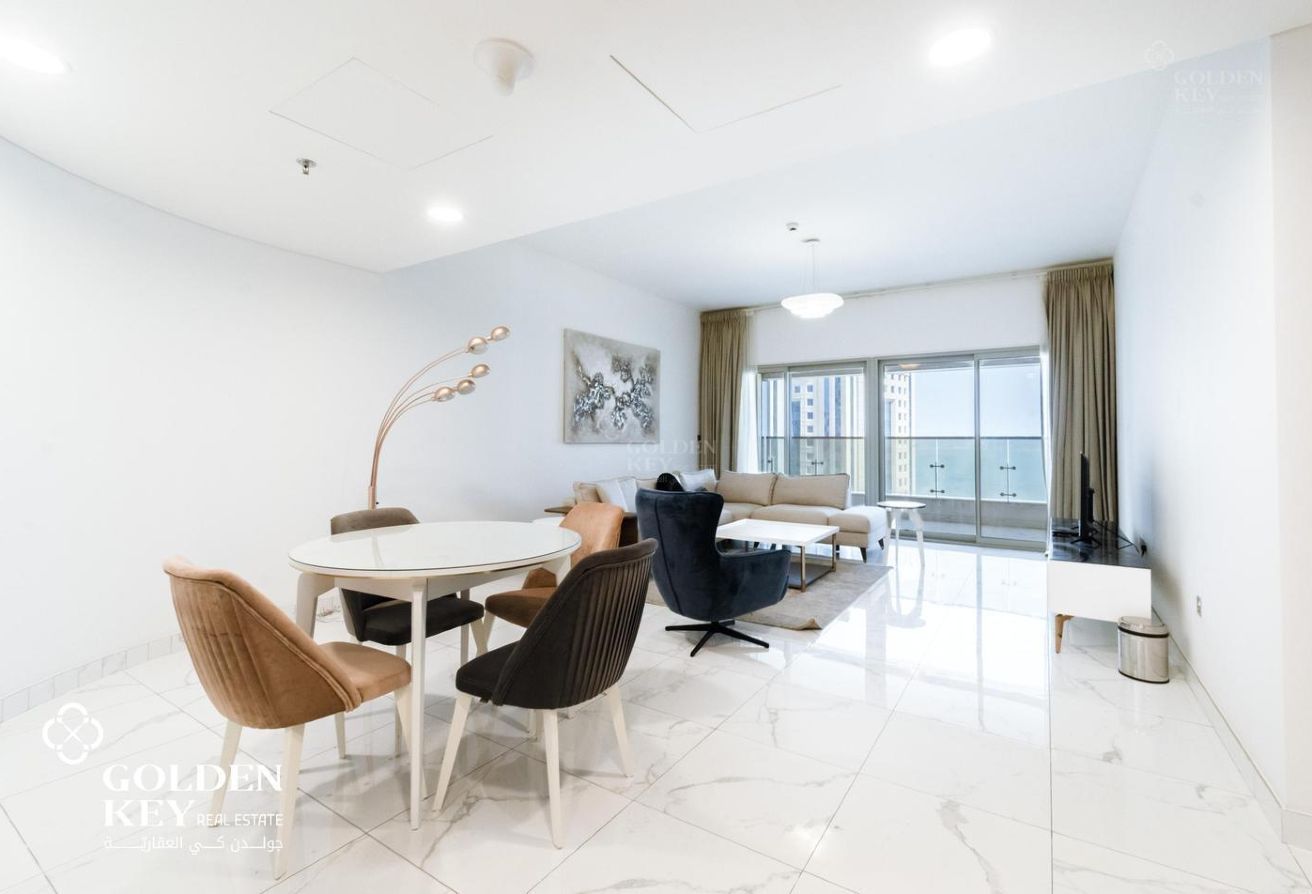 Stunning 1BHK w/ Balcony and Sea View | West Bay