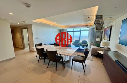 Apartment - 2 Bedrooms - 4 Bathrooms for rent in Abraj Bay - Abraj Quartiers - The Pearl Island - Doha