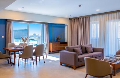Apartment - 1 Bedroom - 2 Bathrooms for rent in Rivan Building - Al Erkyah City - Lusail