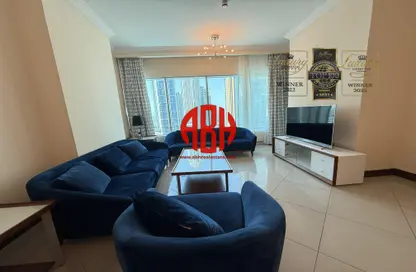 Apartment - 2 Bedrooms - 3 Bathrooms for rent in West Bay Tower - West Bay - West Bay - Doha