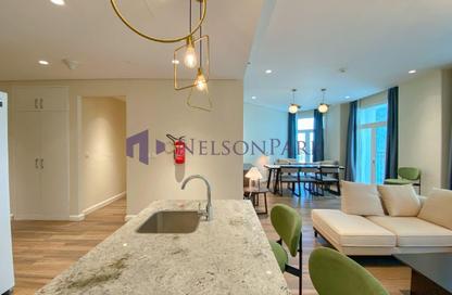Apartment - 2 Bedrooms - 4 Bathrooms for rent in Floresta Gardens - Floresta Gardens - The Pearl Island - Doha