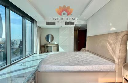 Apartment - 2 - 3 for rent in Lusail Marina Heights - Marina District - Lusail