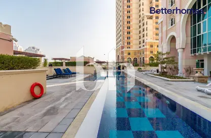 Apartment - 2 Bedrooms - 3 Bathrooms for rent in Viva West - Viva Bahriyah - The Pearl Island - Doha