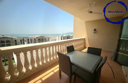 Apartment - 2 Bedrooms - 3 Bathrooms for rent in West Porto Drive - Porto Arabia - The Pearl Island - Doha