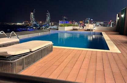 Apartment - 2 Bedrooms - 3 Bathrooms for rent in Lusail Marina Heights - Marina District - Lusail Apartment - 2 Bedrooms - 3 Bathrooms for rent in Lusail Marina Heights - Marina District - Lusail