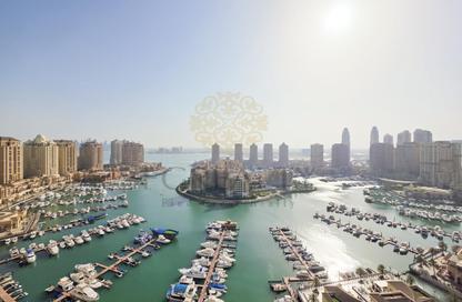 Penthouse - 4 Bedrooms - 6 Bathrooms for sale in East Porto Drive - Porto Arabia - The Pearl Island - Doha Penthouse - 4 Bedrooms - 6 Bathrooms for sale in East Porto Drive - Porto Arabia - The Pearl Island - Doha