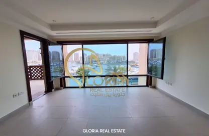 Apartment - 1 Bedroom - 2 Bathrooms for rent in East Porto Drive - Porto Arabia - The Pearl Island - Doha