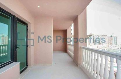 Apartment - 2 Bedrooms - 3 Bathrooms for rent in West Porto Drive - Porto Arabia - The Pearl Island - Doha