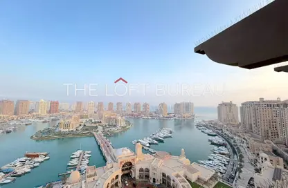 Penthouse - 5 Bedrooms - 7 Bathrooms for rent in Tower 7 (Ferrari Tower) - Porto Arabia - The Pearl Island - Doha