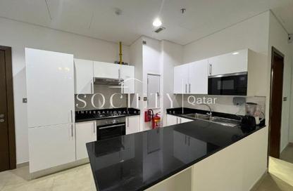 Apartment - 2 - 2 for sale in Lusail Marina Heights - Marina District - Lusail