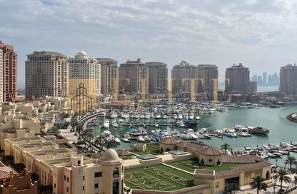 Apartment - 2 Bedrooms - 3 Bathrooms for rent in East Porto Drive - Porto Arabia - The Pearl Island - Doha