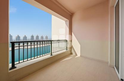 Apartment - 1 Bedroom - 2 Bathrooms for rent in Viva West - Viva Bahriyah - The Pearl Island - Doha