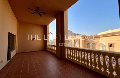 Apartment - 1 Bedroom - 2 Bathrooms for rent in East Porto Drive - Porto Arabia - The Pearl Island - Doha