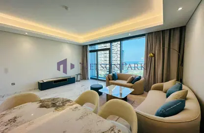 Apartment - 2 Bedrooms - 3 Bathrooms for rent in Lusail Residence - Marina District - Lusail