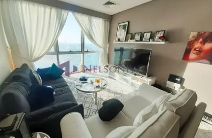 Apartment - 1 Bedroom - 2 Bathrooms for rent in Zig Zag Tower B - Zig Zag Towers - West Bay - Doha