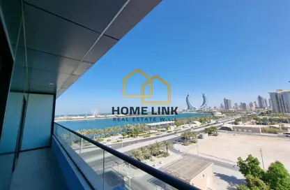 Apartment - 2 Bedrooms - 2 Bathrooms for rent in Marina Residences 195 - Marina District - Lusail