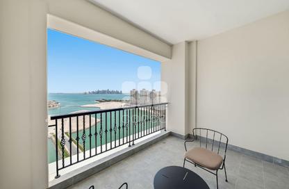Apartment - Studio - 1 Bathroom for rent in Viva East - Viva Bahriyah - The Pearl Island - Doha