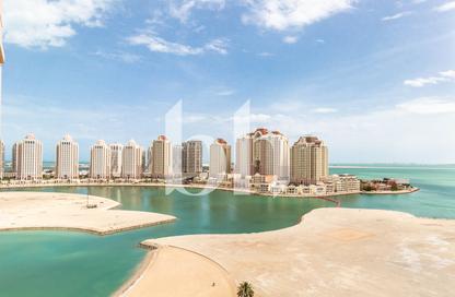 Apartment - 2 Bedrooms - 3 Bathrooms for rent in Viva West - Viva Bahriyah - The Pearl Island - Doha Apartment - 2 Bedrooms - 3 Bathrooms for rent in Viva West - Viva Bahriyah - The Pearl Island - Doha