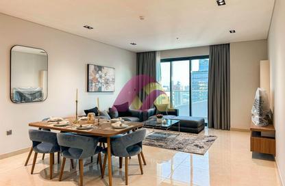 Apartment - 2 Bedrooms - 3 Bathrooms for rent in Lusail Marina Heights - Marina District - Lusail Apartment - 2 Bedrooms - 3 Bathrooms for rent in Lusail Marina Heights - Marina District - Lusail
