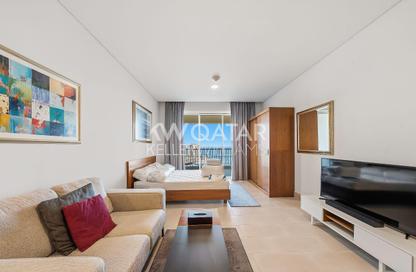 Apartment - Studio - 1 Bathroom for rent in Viva Bahriyah - The Pearl Island - Doha