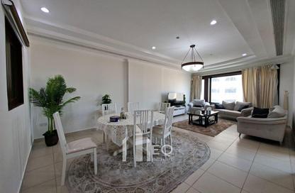 Apartment - 2 Bedrooms - 2 Bathrooms for rent in East Porto Drive - Porto Arabia - The Pearl Island - Doha