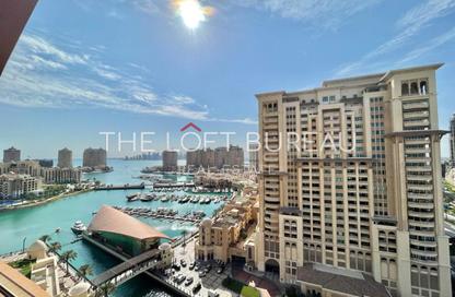 Apartment - 2 Bedrooms - 3 Bathrooms for rent in West Porto Drive - Porto Arabia - The Pearl Island - Doha