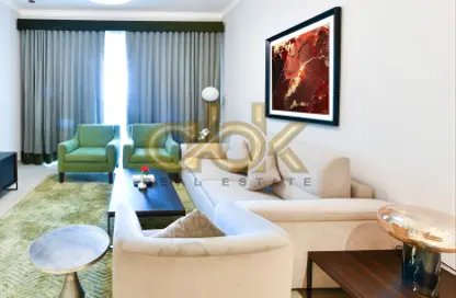 Apartment - 1 Bedroom - 2 Bathrooms for rent in Viva West - Viva Bahriyah - The Pearl Island - Doha