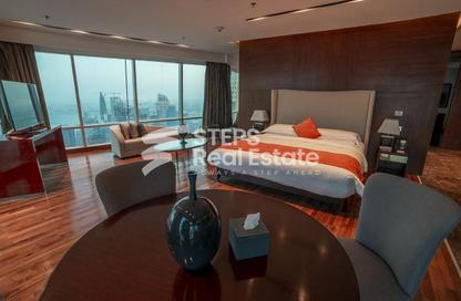 Apartment - 1 Bedroom - 2 Bathrooms for rent in West Bay Tower - West Bay - West Bay - Doha