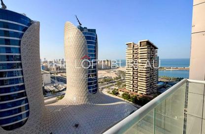 Apartment - 2 Bedrooms - 3 Bathrooms for rent in Lusail Residence - Marina District - Lusail