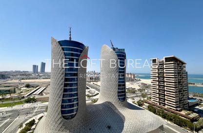 Apartment - 2 Bedrooms - 3 Bathrooms for rent in Lusail Residence - Marina District - Lusail