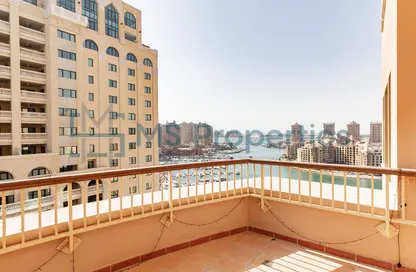 Apartment - 1 Bathroom for rent in East Porto Drive - Porto Arabia - The Pearl Island - Doha
