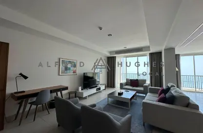 Duplex - 2 Bedrooms - 3 Bathrooms for rent in Viva Central - Viva Bahriyah - The Pearl Island - Doha