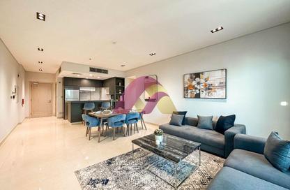 Apartment - 2 Bedrooms - 3 Bathrooms for rent in Lusail Marina Heights - Marina District - Lusail Apartment - 2 Bedrooms - 3 Bathrooms for rent in Lusail Marina Heights - Marina District - Lusail