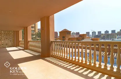 Apartment - 2 Bedrooms - 3 Bathrooms for rent in West Porto Drive - Porto Arabia - The Pearl Island - Doha