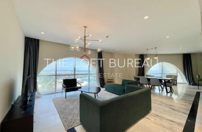 Penthouse - 3 Bedrooms - 4 Bathrooms for rent in Floresta Gardens - Floresta Gardens - The Pearl Island - Doha