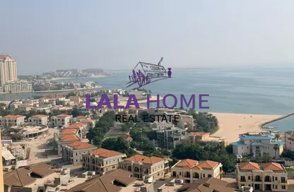 شقة - غرفة نوم - 2 حمامات للايجار في طريق بورتو الشرقي - بورتو أرابيا - جزيرة اللؤلؤة - الدوحة